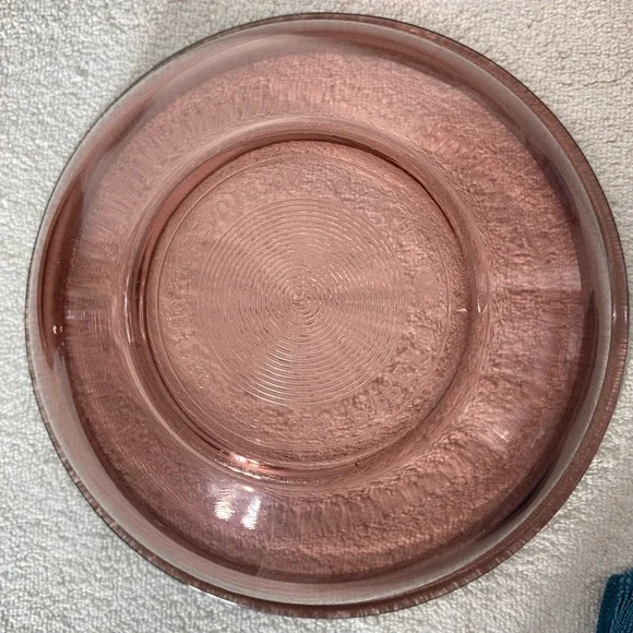 Vintage PYREX Set of 3 Cranberry Glass Nesting Mixing Bowls 1L, 1.5L & 2.5L - Picture 11 of 16